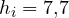 h_i = 7{,}7