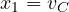 x_1 = v_C