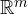 \mathbb R^m