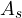 A_s