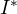 I^*