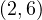 (2, 6)