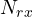 N_{rx}