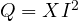 Q = XI^2