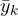 \bar{y}_k