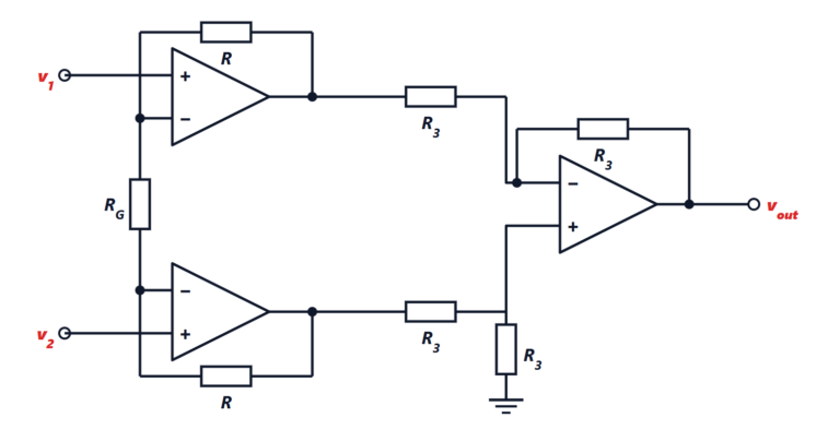 Op-amp circuits: integrator, instrumentation amplifier, transimpedance, active filters